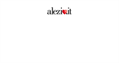 Desktop Screenshot of alezio.it